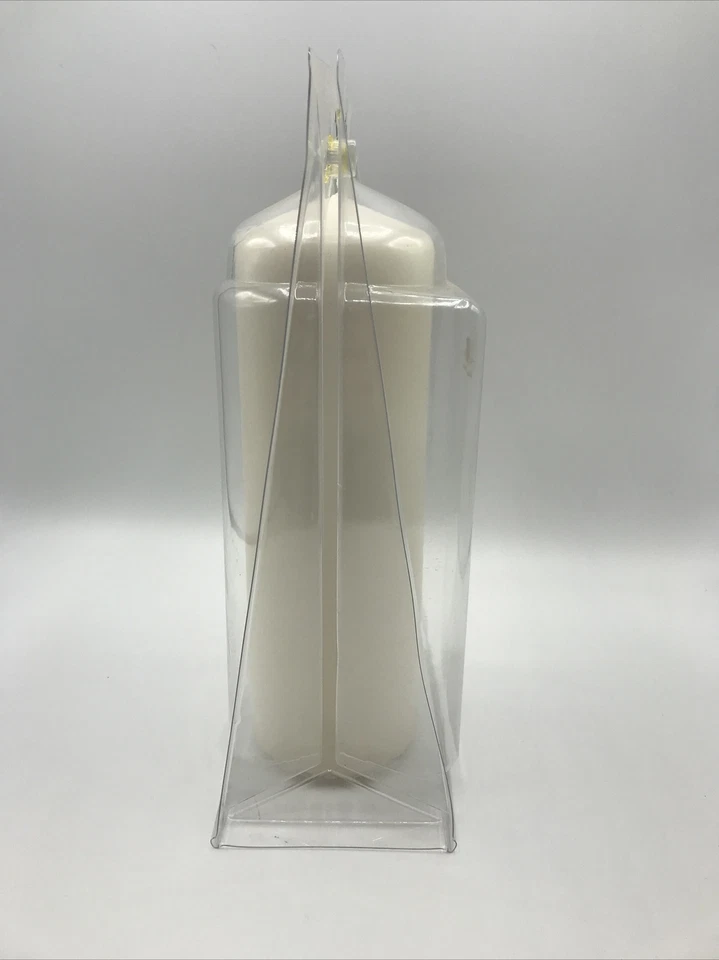 Hortense B. Hewitt Vela Unidad Blanca Accesorios Boda 9.5" Pilar Sólido Nuevo Foto 3 de 4