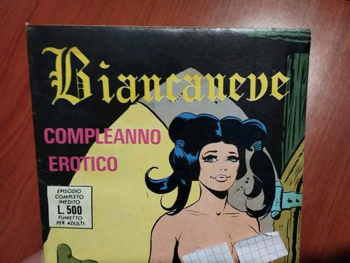 BIANCANEVE Compleanno Erotico Supplemento n. 54 EDIFUMETTO 1977 Edicola - Foto 2 di 12