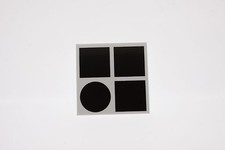 For Replacement d b audiotechnik Plastic Logo Badge 50mm 2" Square