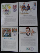 38 Encarts papier glacé 1979 - 1er jour - timbre