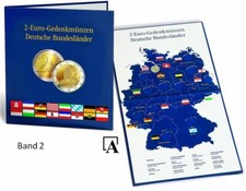Leuchtturm Münzalbum Band 2 für  16  2-Euro...