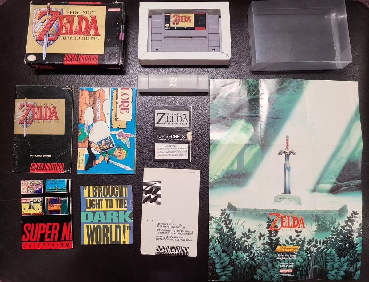 The Legend of Zelda: A Link to the Past Limited Edition Title Screen Print