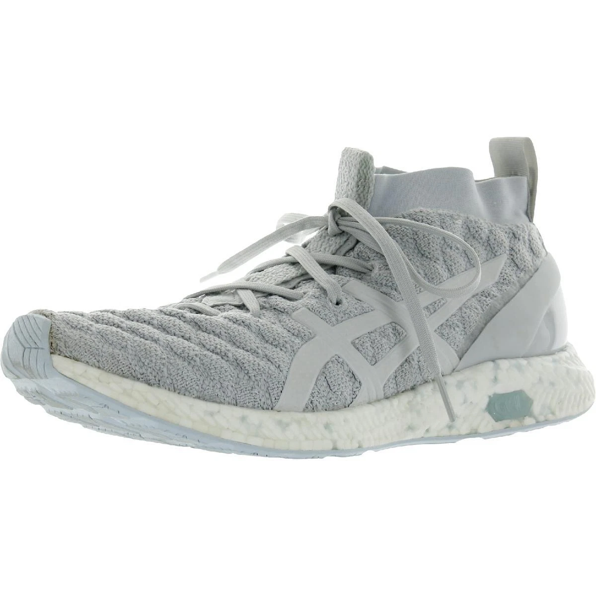 Asics Womens Hyper Gel Kan Gray Knit Running Shoes 9.5 Medium B M