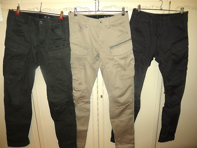 G-Star Cargohose Rovic Zip 3 D Taperd Hose 3 Stück  Gr. 30/36