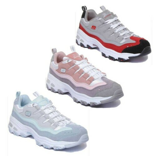 skechers d'lites gris