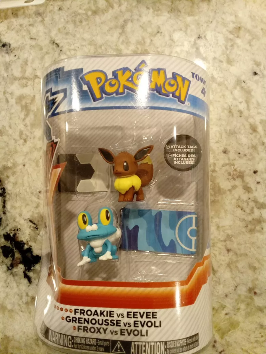 Brand new sealed Pokemon X and Y Froakie Vs Eevee