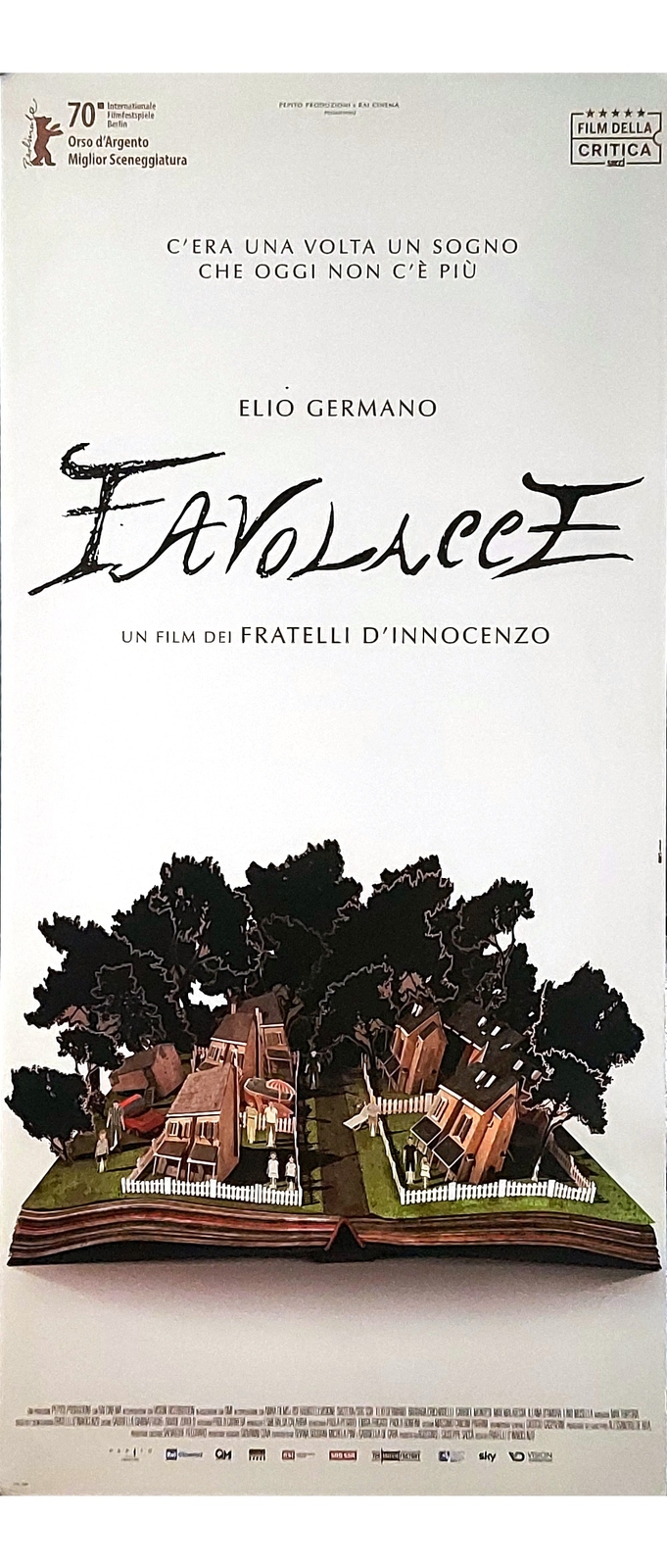 Locandina originale film Favolacce (2020) - Regia di Damiano D'Innocenzo, Fabio D'Innocenzo