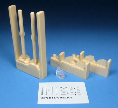 Barracuda BR-R72214 1/72 Redtop Air to Air Missiles Set