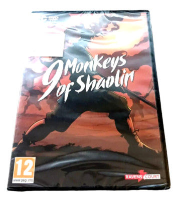 PC Spiel 9 Monkeys of Shaolin 2020 Ravens Court NEU Sealed
