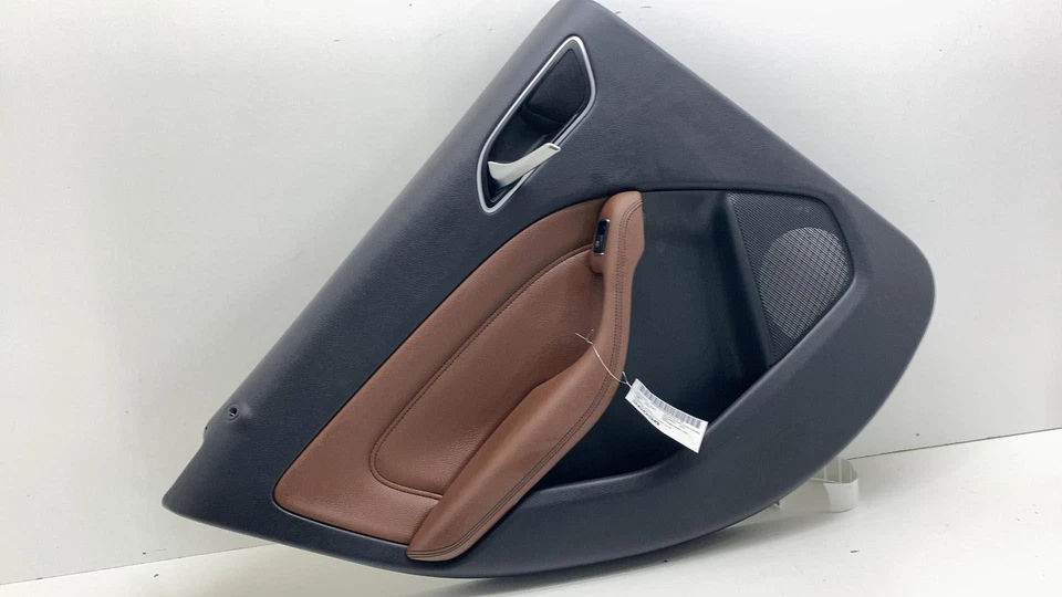 ⭕ 2014-2015 Mercedes-Benz B Electric Drive Rear Left Door Panel Trim Cover Brown - Imagem 4 de 4