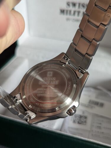 Swiss Military By Chrono, Cuarzo Hombre 42mm, Acero Inoxidable - Imagen 3 de 6