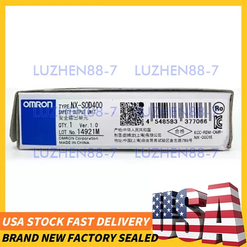 NX-SOD400 Safety Output Unit New Sealed Omron Free Shipping
