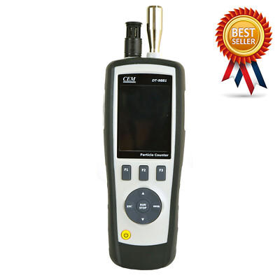 CEM DT-9881 Air Particle Counter Temperature Humidity HCHO CO Gas Detector
