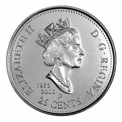 🇨🇦 Canada quarter 25 cents coin, Canada Day, 2002 | eBay