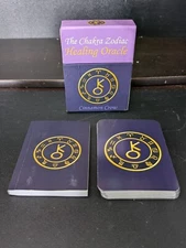 The Chakra Zodiac Healing Oracle by Cinnamon Crow. 2011. Zark Mountain. RARE/OOP