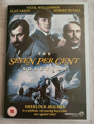 The Seven Per Cent Solution | Robert Duvall | UK Import | DVD | Neuwertig