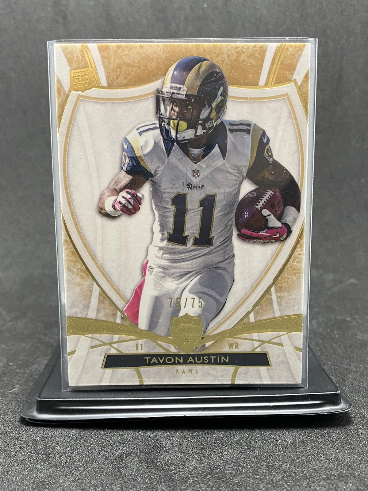 2013 Topps Supreme Gold RC 75/75 Los Angeles Rams