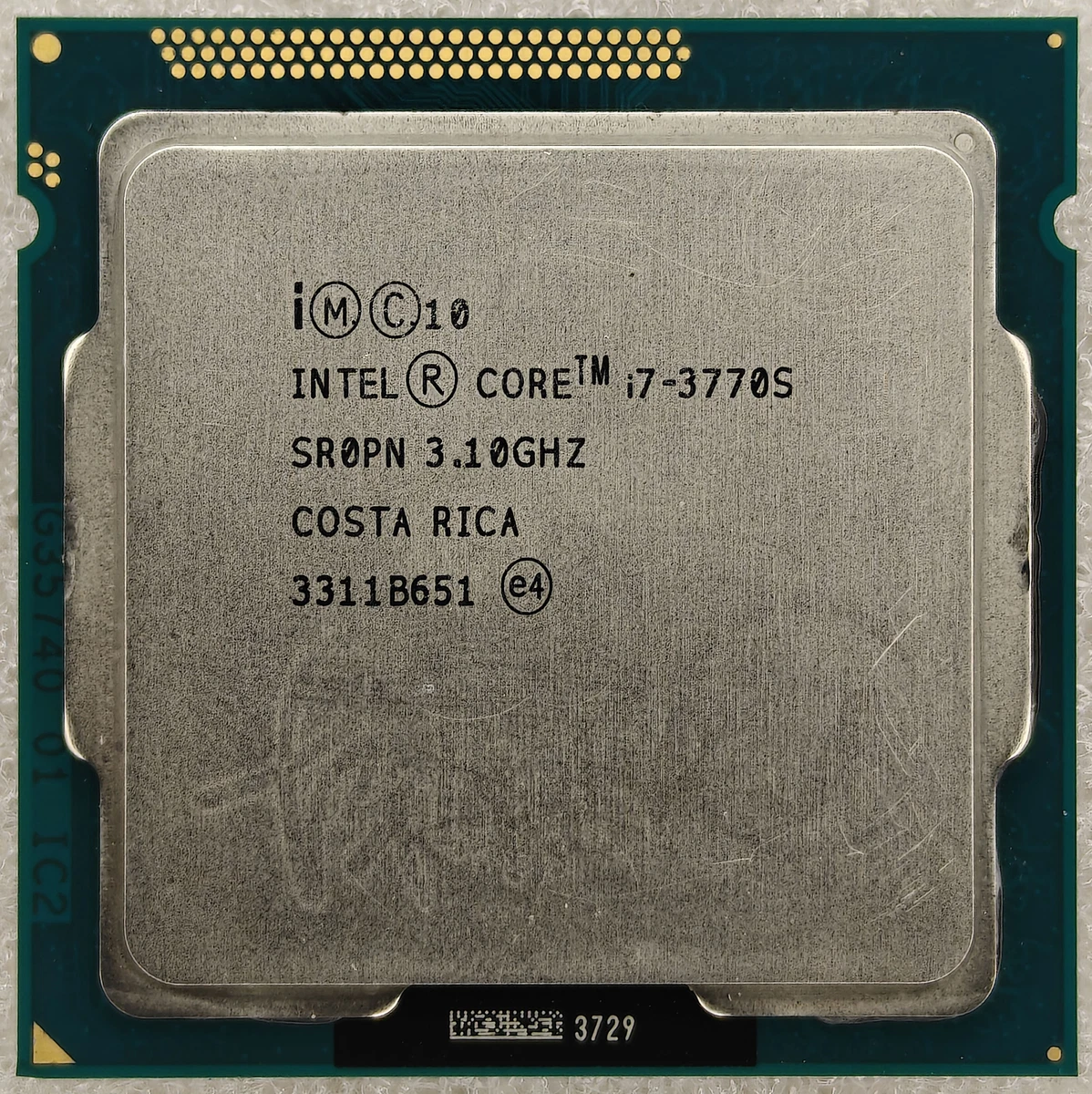 Intel Core i7-3770S Processor Model Computer Processors (CPUs) for