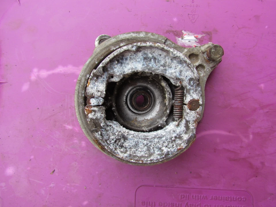 Placa de freno de rueda trasera Yamaha RX 50 RX50 1982-1984 especial 50 cc Foto 2 de 2