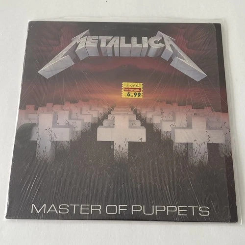 METALLICA Master Of Puppets Shrink wrapped Allied 1st pressing 1986