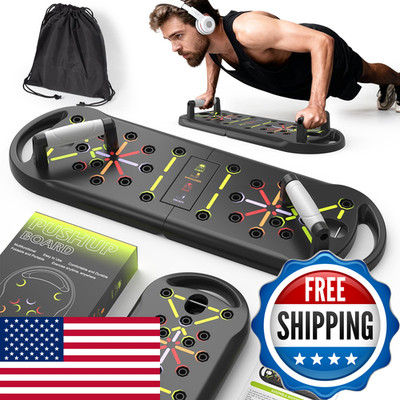 Jloibao Push Up Board Fitness Portable Pushup Board For Men Foldable Push Up