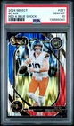 2024 Panini Select - Club Level Bo Nix #221 Red & Blue Shock Prizm (RC) PSA 10