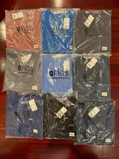 Brand New Figs Women Catarina One-Pocket Scrub Top Multiple Sizes & Colors