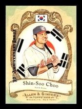 2009 Topps Allen & Ginter Shin-Soo Choo National Pride 10th Anniversary Issue