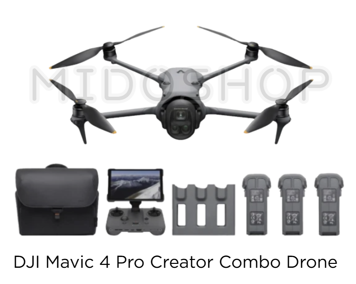 DJI Mavic 4 Pro Creator Combo RC Pro 2 512GB 3 Battery Bundle | eBay