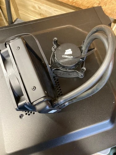 Corsair Hydro Series H55 AIO Liquid CPU Cooler Single 120mm Radiator CW9060010WW