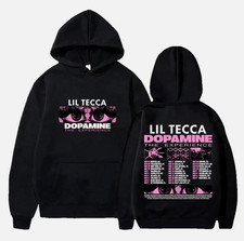 Lil Tecca The Dopamine Experience Tour 2025 Merch Hoodie 2D