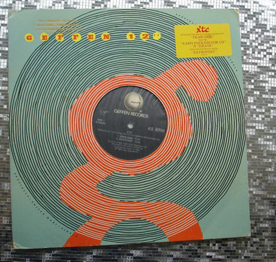 XTC ~ Dear God ~  GOLD STAMP PROMO Maxi Single EP  Geffen Records 0-20630