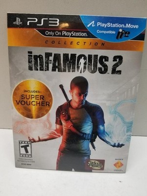 inFamous 2 Collection Sony PlayStation 3 *Not for Resale* Sleeve New Sealed PS3