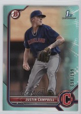 2022 Bowman Draft Aqua 98/199 Justin Campbell #BD-113 09w2