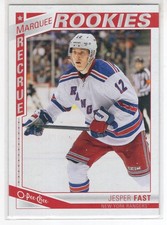 13/14 OPC JESPER FAST MARQUEE ROOKIE RC #638