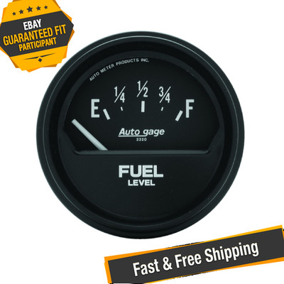 Auto Meter 2315 Auto Gage Series 2-5/8'' Fuel Level Gauge, 73-10 ohms