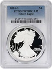 2023-S $1 American Silver Eagle PR70DCAM PCGS