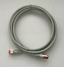 Image of Roline Grey Cat6 RJ45 Shielded S/FTP Patch Lead 3m