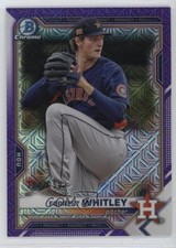 2021 Bowman Chrome Prospects Mega Box Purple Mojo Refractor Forrest Whitley 0ae4