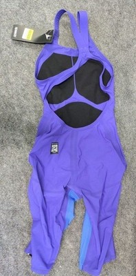 SPEEDO 8-1586018476 Fastskin Valor 2.0 Openback Kneeskin Purple Size 24