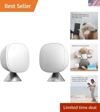 Smart Sensors 2 Pack Plastic Temperature Security Home Automation