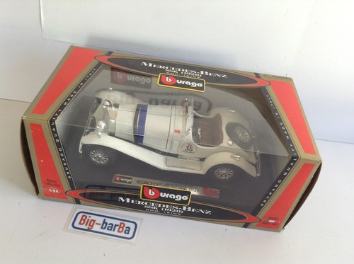 🔥Lot vintage🚗 BBURAGO MERCEDES BENZ SSK 1928 1/24 🔥🏖️ SUMMER SALE 🏖️ 🌊🐋 - Foto 17 di 19