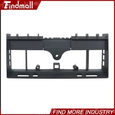 Heavy-Duty Pallet Fork Frame 4000lb W/ Receiver Hitch & Spear Sleeves Skid Steer