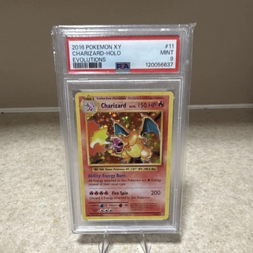 2016  XY Evolutions Charizard PSA 9