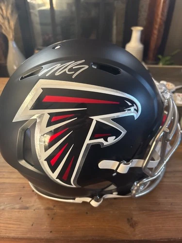 Michael Vick Autographed Atlanta Falcons Signed Authentic Helmet Steiner COA