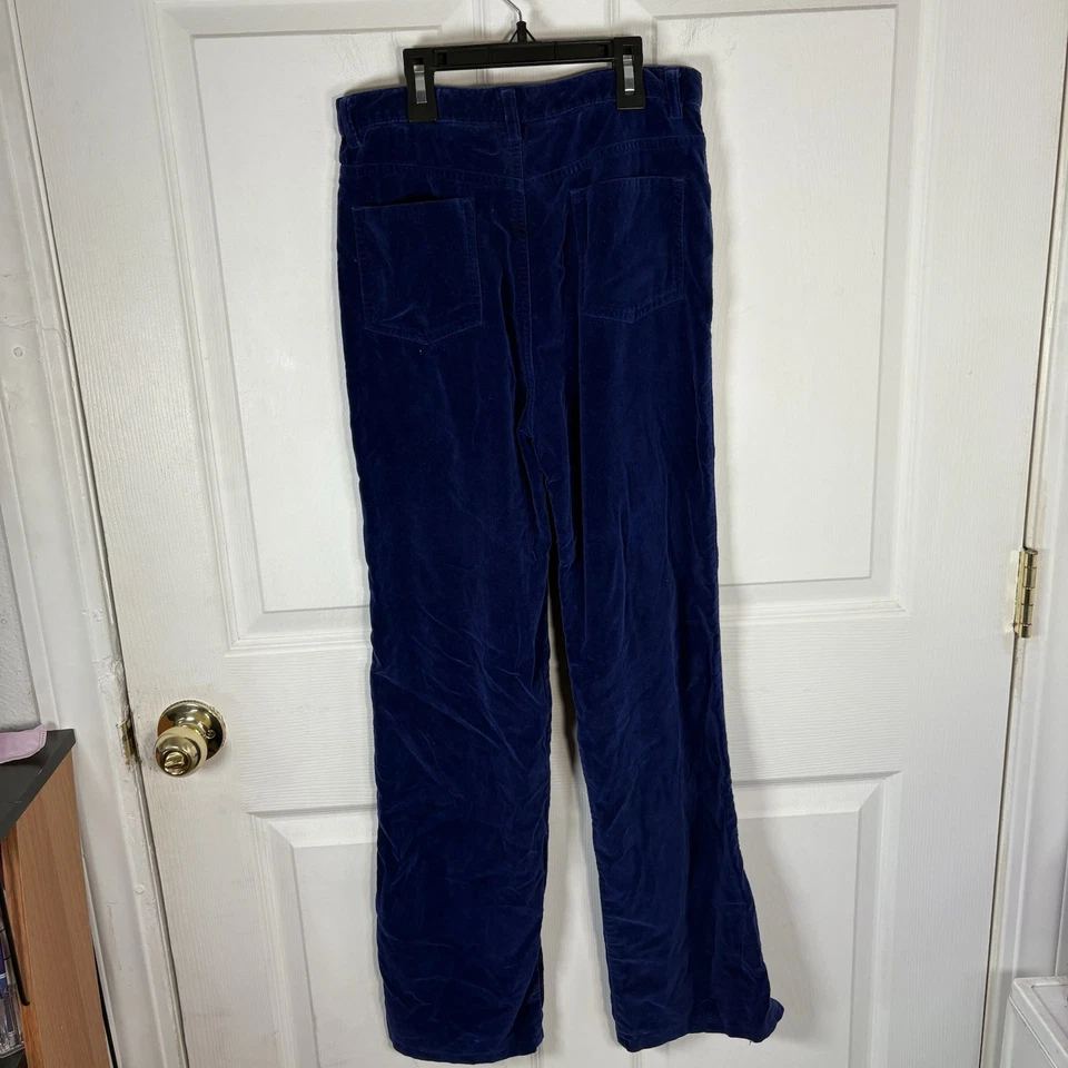 "Pantalones de terciopelo vintage Mary-Kate y Ashley niñas 14 cintura 25"" terciopelo grial Y2K" Foto 2 de 4
