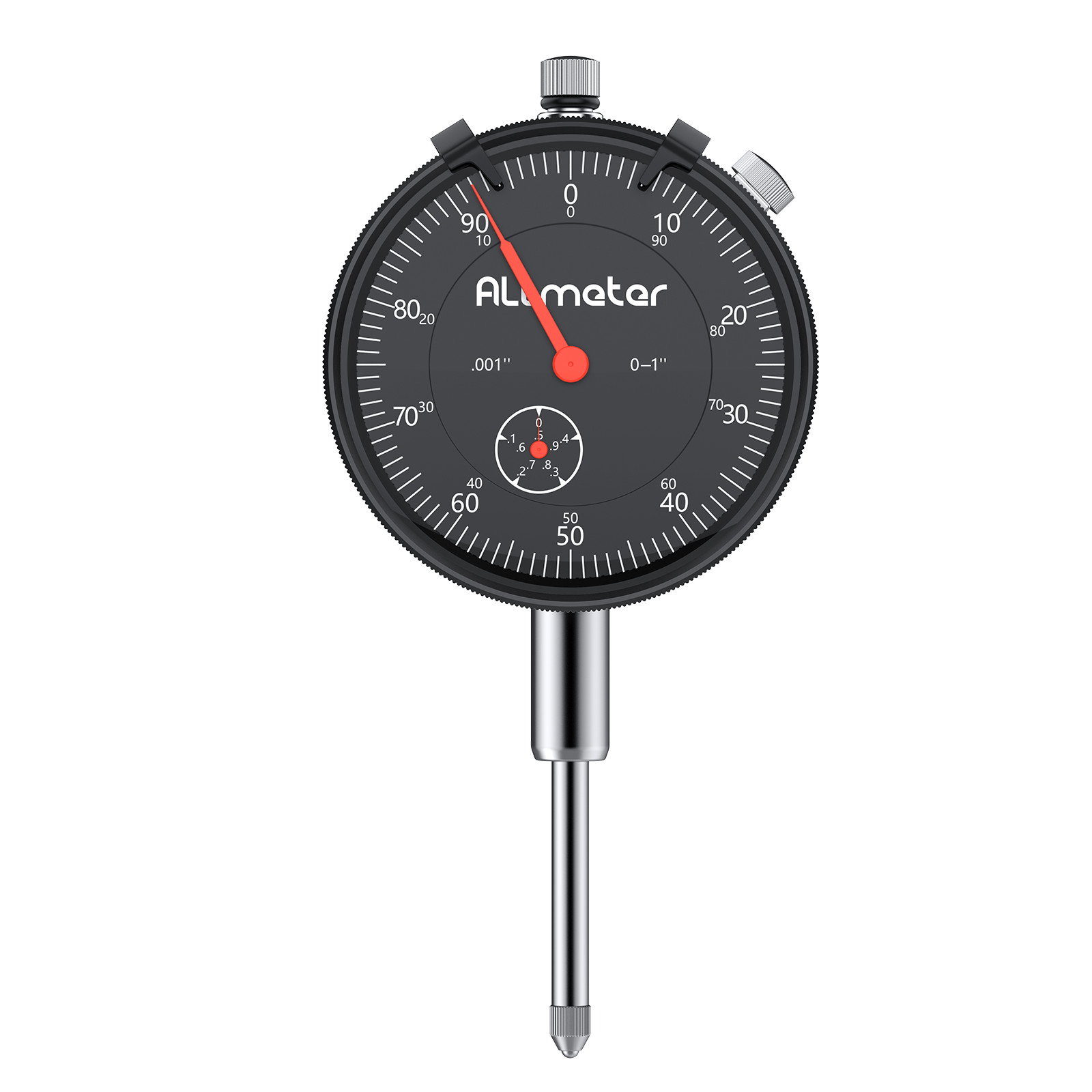132lbs Digital Dial Indicator Magnetic Base Precision Test Gauge 0-1"/0-0.001"