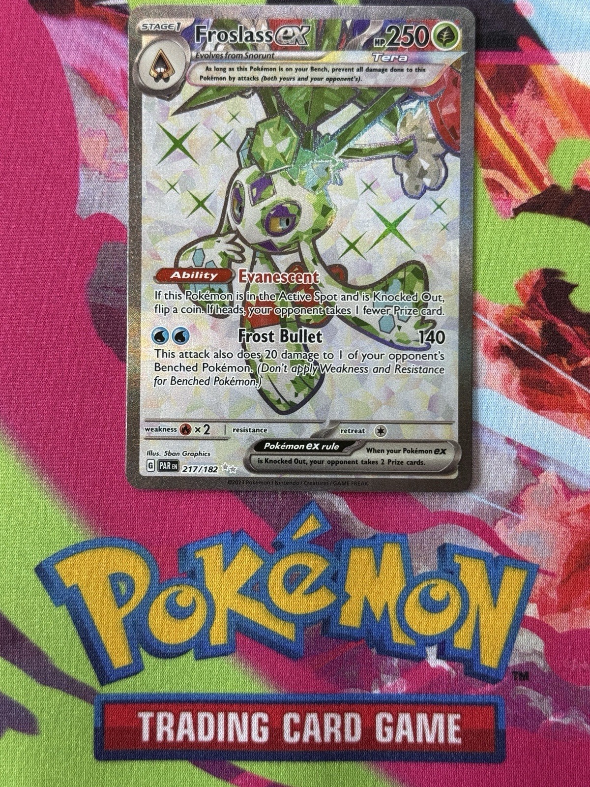 Froslass ex 217/182 Sv04: Paradox Rift Holo
