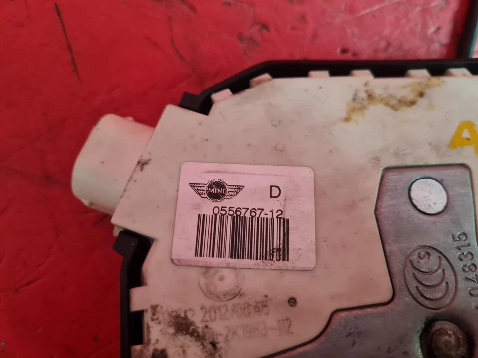 MINI BMW COOPER 2013 PUERTA DELANTERA DERECHA CERRADURA CATCH ACTUADOR SOLENOIDE 51212752598 Foto 4 de 4