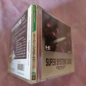 PC Engine Super System Card Ver.3.0 HuCARD CD-ROM&sup2; NEC Tested Japan Working 25